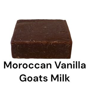 2 Bars Moroccan Vanilla Goat’s Milk Handmade Soap